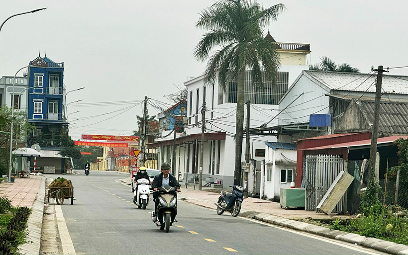 Hạ tầng cơ sở nông thôn được thành phố Hải Phòng chú trọng đầu tư, xây dựng.