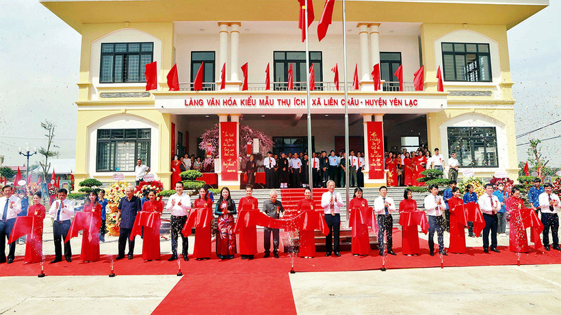 Khu văn hóa, thể thao thôn Thụ Ích, xã Liên Châu trị giá hơn 20 tỷ đồng được khánh thành và đưa vào sử dụng. 