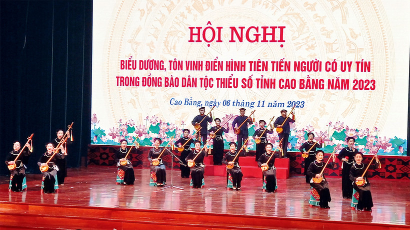 Hát then, đàn tính được trình diễn tại nhiều sự kiện trong tỉnh Cao Bằng.