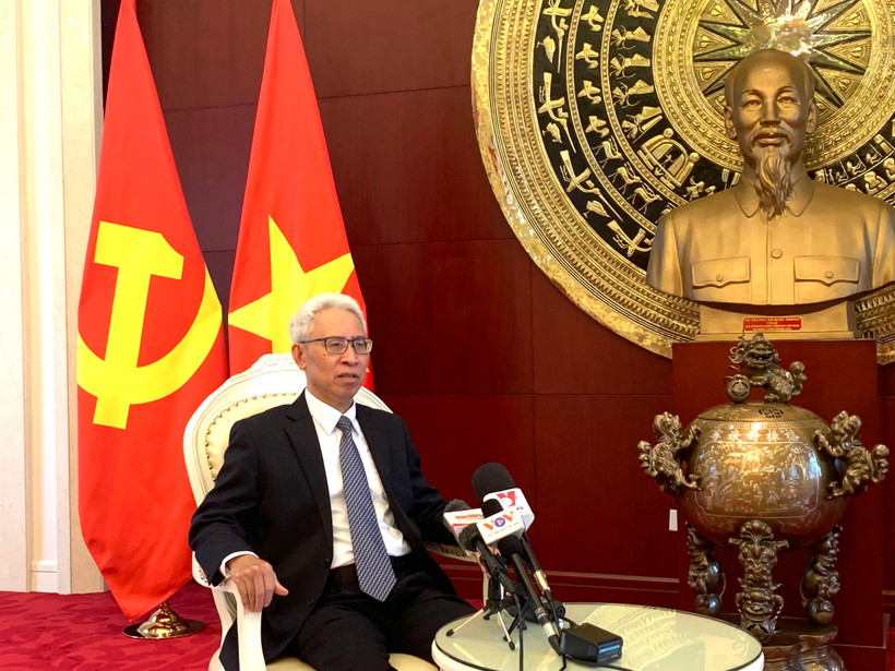 Đại sứ Việt Nam tại Trung Quốc Phạm Sao Mai.