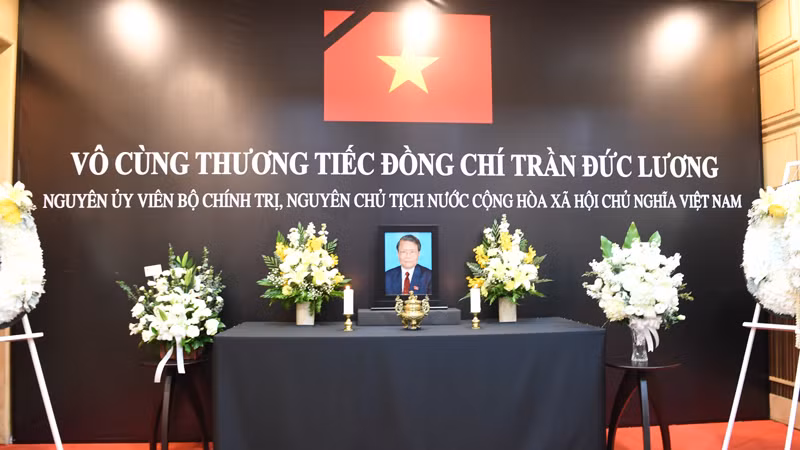 Lễ viếng nguyên Chủ tịch nước Trần Đức Lương tại Thái Lan diễn ra từ ngày 24 đến 26/5.