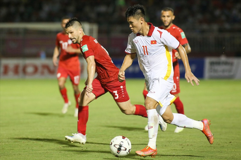 Tuấn Hải - niềm hy vọng trên hàng công của Đội tuyển Việt Nam.