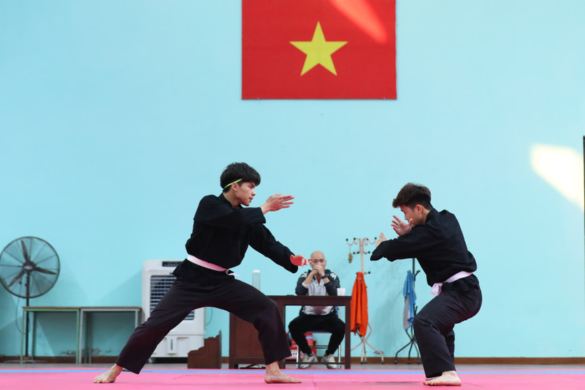 Pencak silat Việt Nam chỉ đặt mục tiêu giành tối thiểu ba huy chương vàng. Ảnh: Đạt Nguyễn