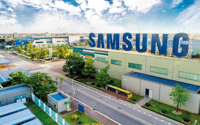 Toàn cảnh Nhà máy Samsung SEV tại Bắc Ninh.