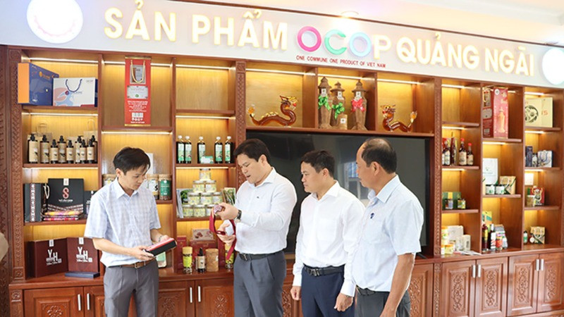 Sản phẩm OCOP Quảng Ngãi sẽ vươn xa thông qua kênh thương mại điện tử.