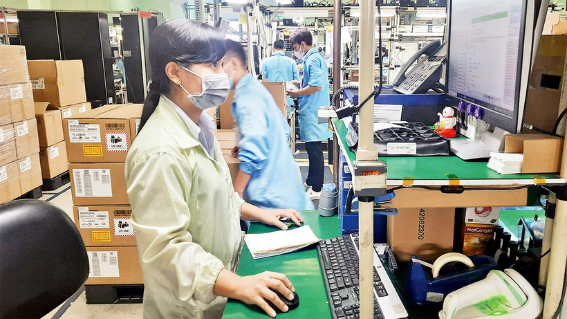 Hoạt động sản xuất của Công ty Trách nhiệm hữu hạn Datalogic Việt Nam, Khu công nghệ cao Thành phố Hồ Chí Minh.