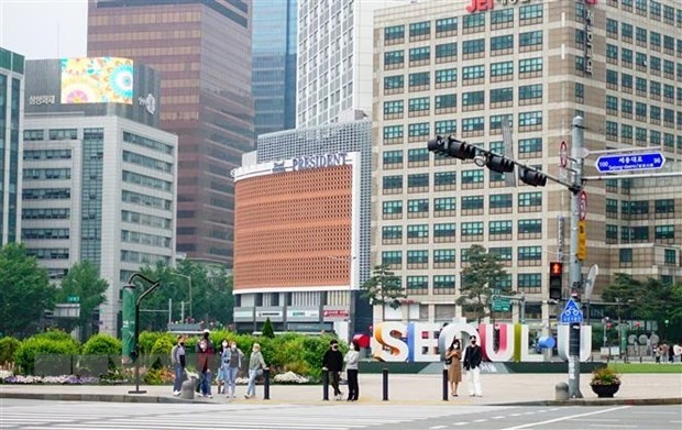 Thành phố Seoul, Hàn Quốc. Ảnh: THX/TTXVN