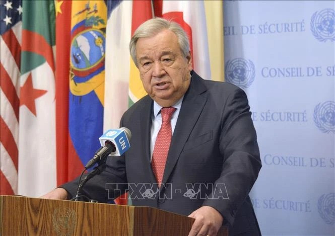 Tổng Thư ký Liên hợp quốc Antonio Guterres. Ảnh: Kyodo/TTXVN
