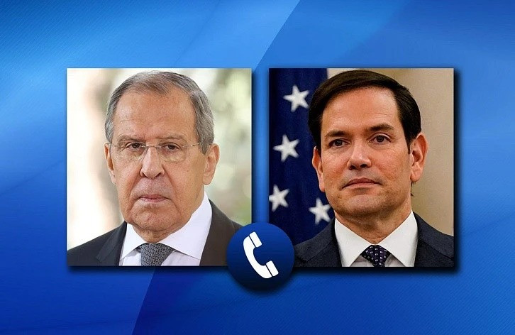 Ngoại trưởng Mỹ Marco Rubio điện đàm với Ngoại trưởng Nga Sergei Lavrov.