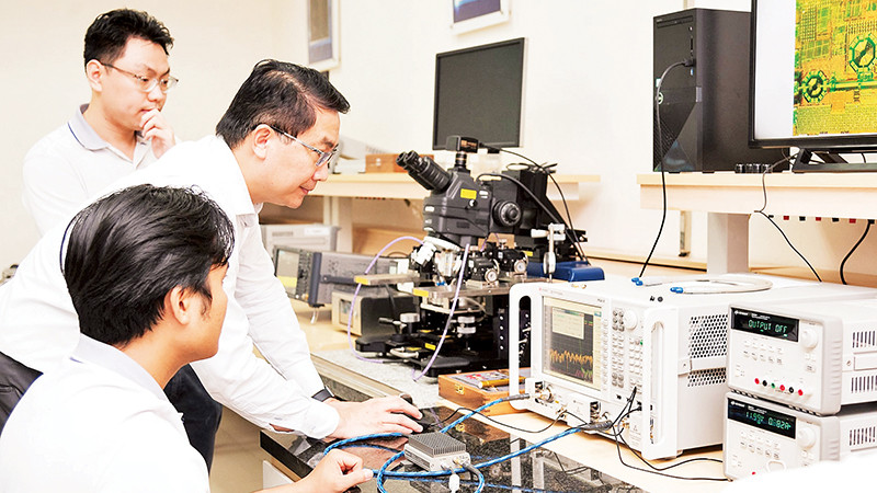 Nhiều trường đại học tại Thành phố Hồ Chí Minh tập trung đầu tư cho nhóm ngành công nghệ cao. (Ảnh CTV)