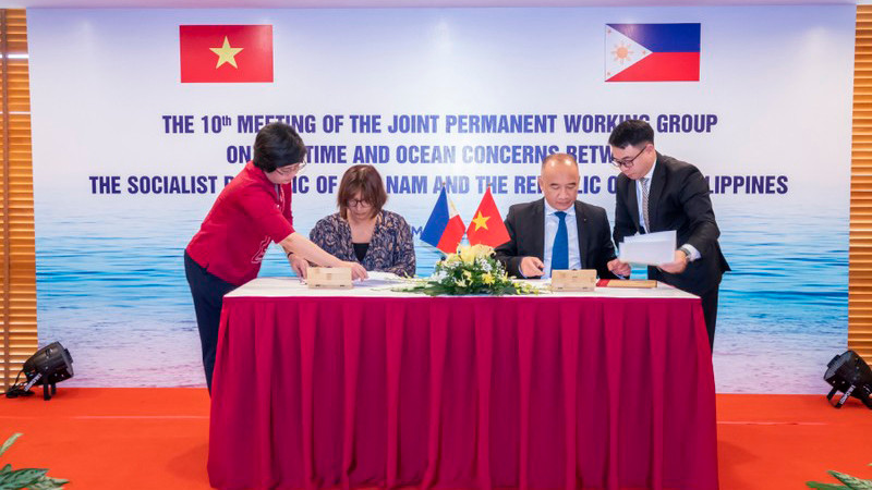 Cuộc họp Nhóm công tác chung giữa Việt Nam và Philippines về các vấn biển và đại dương lần thứ 10.