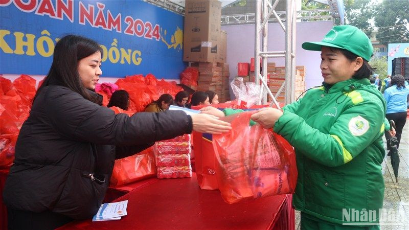 Gian hàng 0 đồng tại Chương trình.
