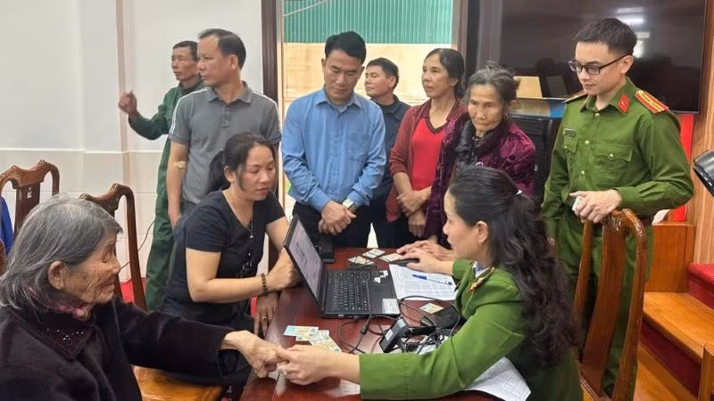 Việc thu nhận mẫu ADN của thân nhân liệt sĩ được các địa phương, đơn vị ở Hà Tĩnh phối hợp tổ chức chặt chẽ, tiện lợi.