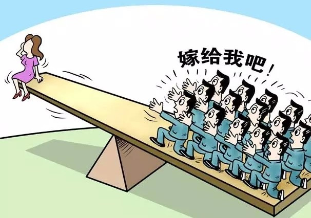 Đồ họa về "áp lực hôn nhân" trong xã hội Trung Quốc. (Ảnh: huarenjie.com)