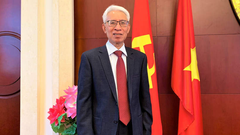 Đại sứ Việt Nam tại Trung Quốc Phạm Sao Mai.