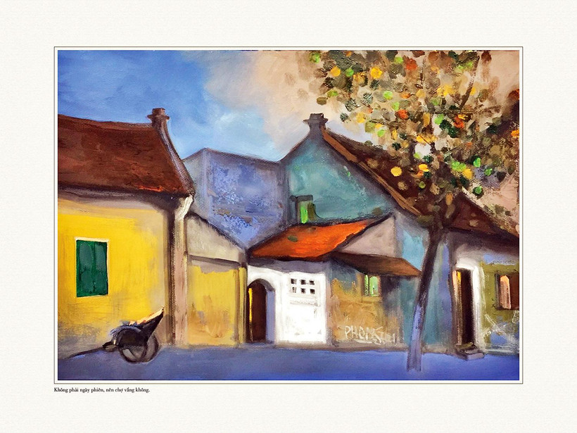 Minh họa Gió đầu mùa của họa sĩ Đào Hải Phong. 