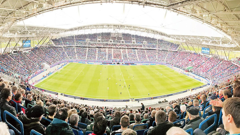 Sân vận động Red Bull Arena. 