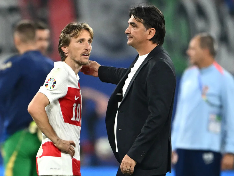 Modric và Dalic cần đến một phép màu để Croatia có thể đi tiếp ở EURO 2024. (Ảnh: Guardian)