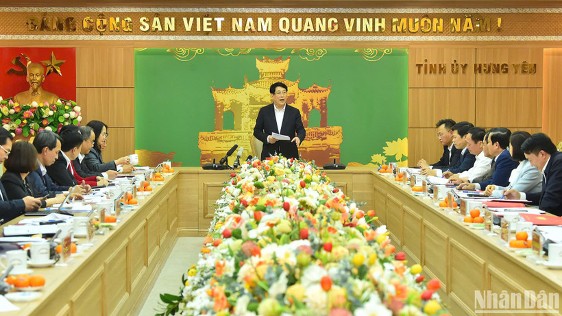 Chủ tịch nước Lương Cường phát biểu chỉ đạo tại hội nghị (Ảnh: Thủy Nguyên).