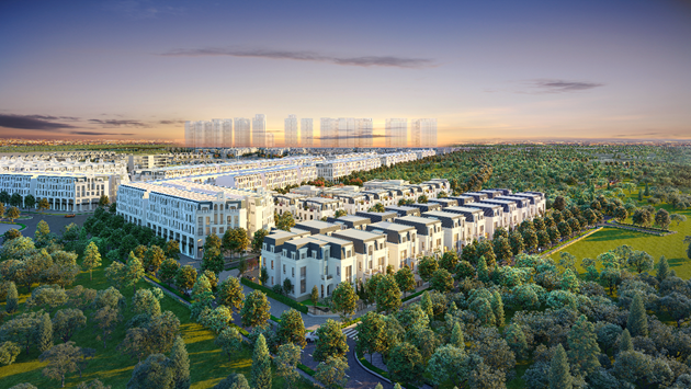 Biệt thự Thảo Viên Villas sở hữu vị trí đắc địa, nơi giao cắt của các trục đường lớn