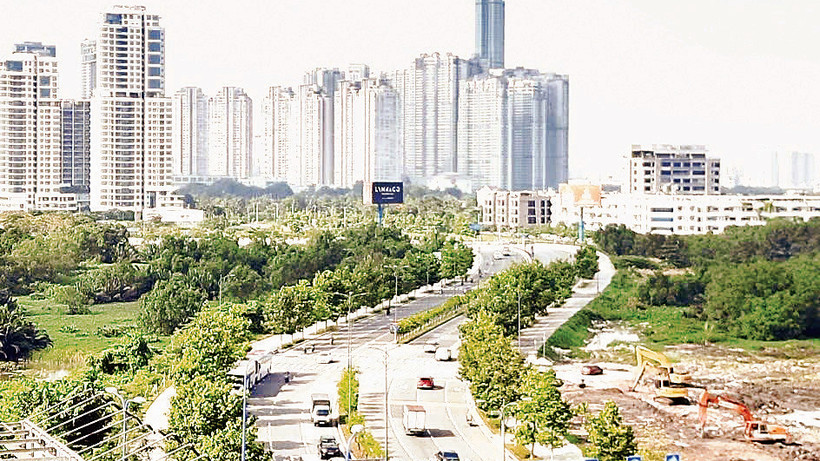 Một góc Thành phố Hồ Chí Minh.