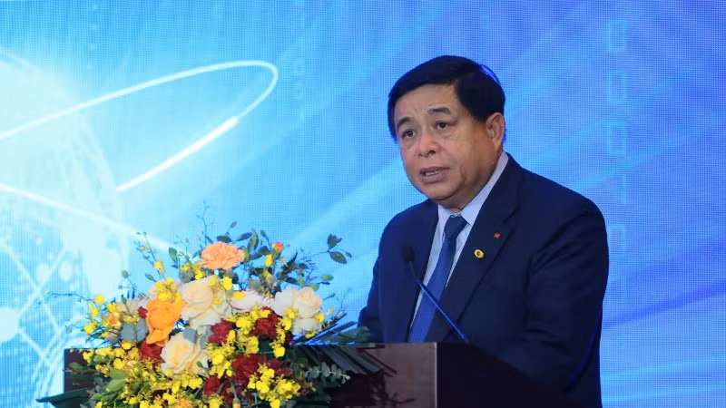 Phó Thủ Tướng Nguyễn Chí Dũng phát biểu tại sự kiện. (Ảnh: TL)