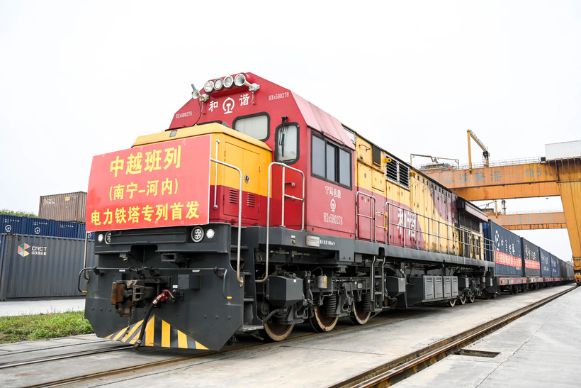 Tuyến đường sắt chạy bằng điện Nam Ninh (Trung Quốc)–Hà Nội.