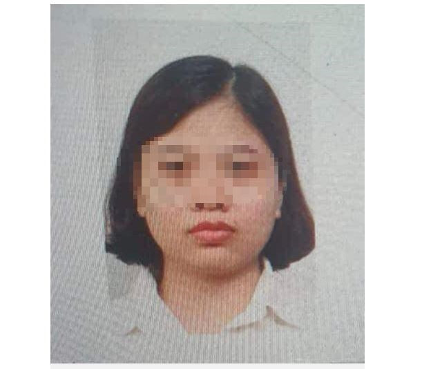 Nghi phạm Giáp Thị Huyền Trang.