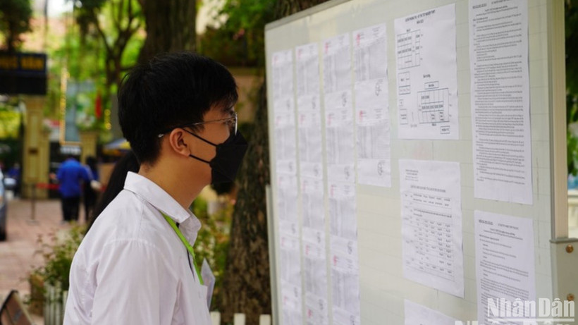 Đến nay, có 19 cơ sở đào tạo đại học chấp nhận kết quả thi V-SAT để tuyển sinh năm 2025. (Ảnh: THÀNH ĐẠT)