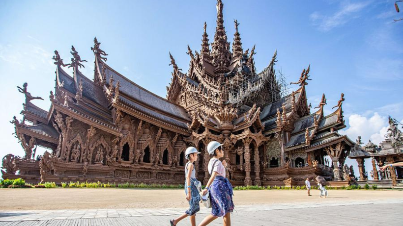 Khách quốc tế phải khai báo trực tuyến qua hệ thống nhập cảnh kỹ thuật số trong vòng 3 ngày trước khi đến Thái Lan. (Ảnh: Tân Hoa xã)