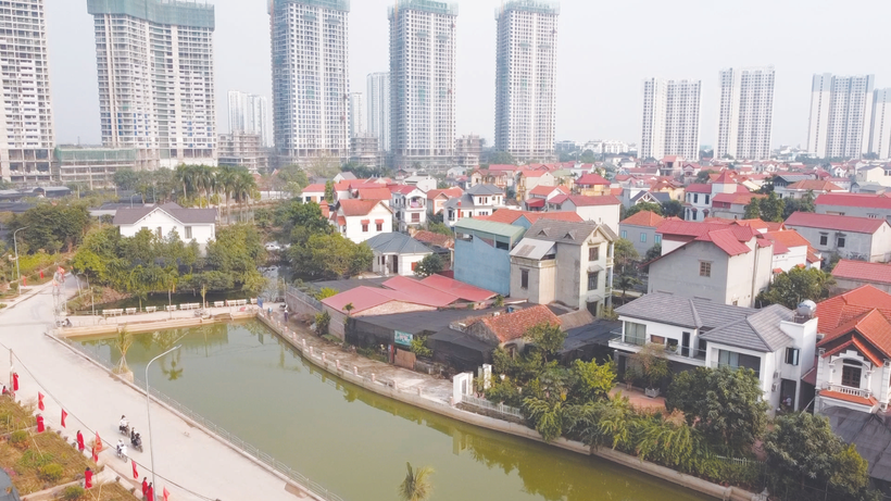 Khu đô thị huyện Văn Giang, tỉnh Hưng Yên.