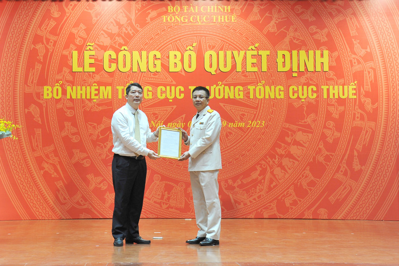 Bộ Tài chính công bố Quyết định bổ nhiệm Tổng cục trưởng Tổng cục Thuế