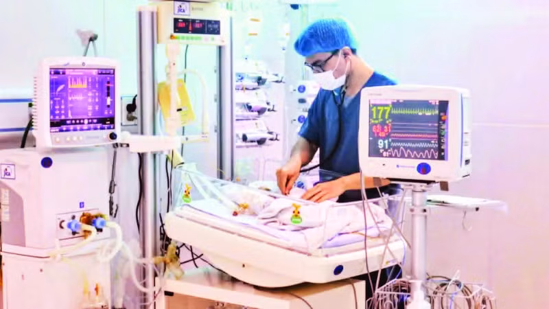 Khoa hồi sức trẻ sơ sinh cực non (Bệnh viện Nhi Thái Bình) đi vào hoạt động từ tháng 1/2025.