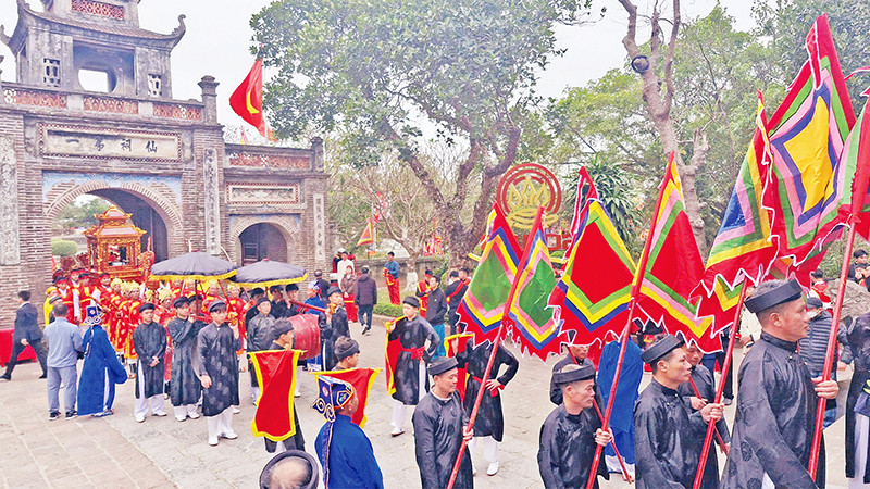 Lễ hội Cổ Loa, huyện Đông Anh.