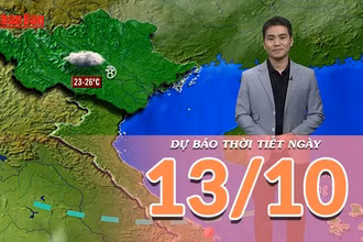 [Video] Dự báo thời tiết ngày 13/10/2025: Mưa gia tăng ở Bắc Bộ