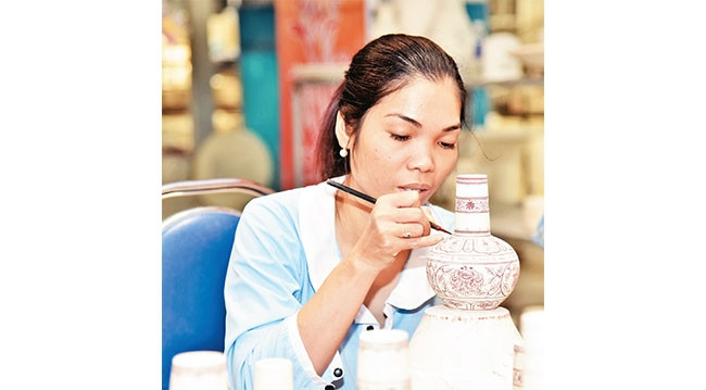 Gốm Chu Đậu - kết hợp giữa truyền thống và hiện đại