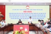 Hội nghị phản biện xã hội do Ủy ban Mặt trận Tổ quốc Việt Nam thành phố Hà Nội tổ chức.