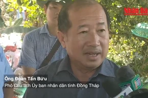 [Video] Phó Chủ tịch UBND tỉnh Đồng Tháp: Dự kiến chiều 3/1 sẽ rút được ống bê-tông