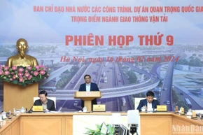 Thủ tướng Phạm Minh Chính dự và chỉ đạo phiên họp. (Ảnh: TRẦN HẢI)