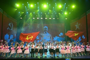 Tiết mục nghệ thuật tại lễ trao giải thưởng.