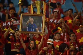 [Ảnh] Bán kết AFF Cup 2022: Bầu không khí cuồng nhiệt trên sân Mỹ Đình 