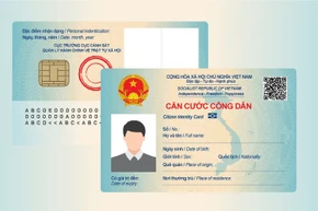 Mẫu căn cước công dân. (Ảnh minh họa nhandan.vn)