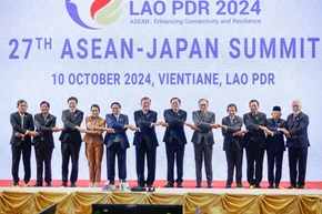Thủ tướng Phạm Minh Chính và các nhà Lãnh đạo tại Hội nghị Cấp cao ASEAN-Nhật Bản (Ảnh: Nhật Bắc/VGP).
