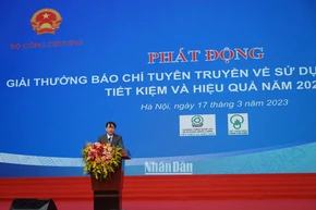 Phát động Giải thưởng báo chí về sử dụng năng lượng tiết kiệm và hiệu quả 2023