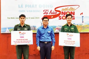 Tỉnh đoàn Tây Ninh phát động cuộc vận động “Tự hào một dải non sông” do Trung ương Ðoàn tổ chức.