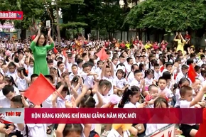 Rộn ràng không khí khai giảng năm học mới