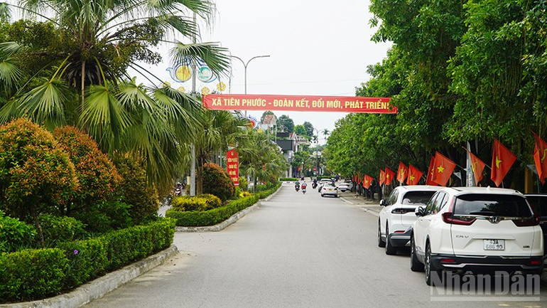 Xã Tiên Phước quyết tâm thực hiện các chỉ tiêu xây dựng xã nông thôn mới, nông thôn mới nâng cao, xây dựng đô thị văn minh. ndo_br_10.jpg