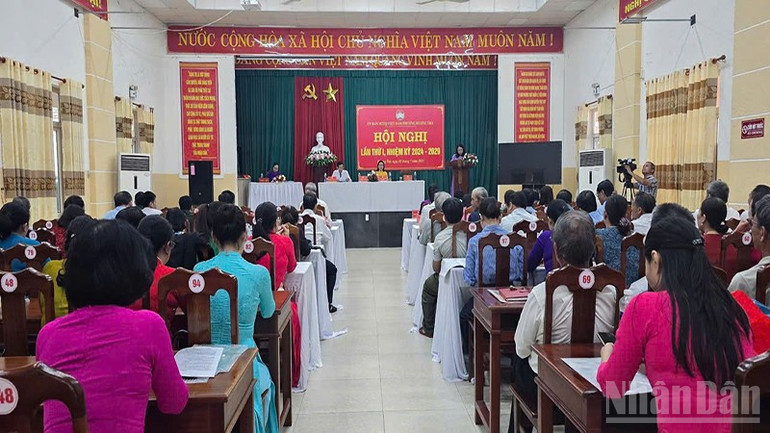 Quảng cảnh Hội nghị lần thứ nhất, nhiệm kỳ 2024–2029.. ndo_br_1fdfdf.jpg