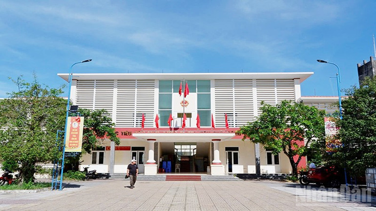 Trung tâm Hành chính công xã Tam Hải đã chính thức đi vào hoạt động từ đầu tháng 7. ndo_br_3.jpg