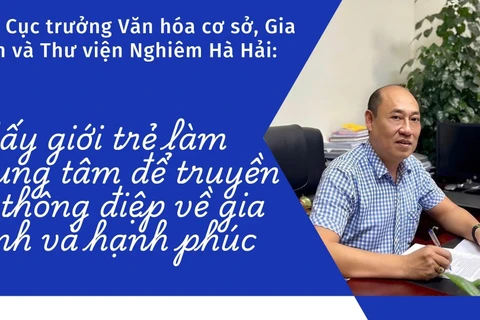 Lấy giới trẻ làm trung tâm để truyền đi thông điệp về gia đình và hạnh phúc